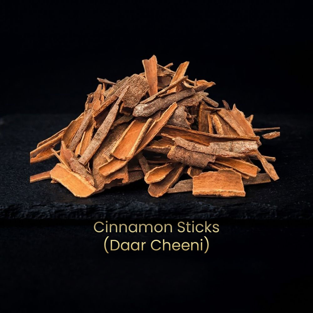 Alu bukhara / Plum / آلو بخارہ - Cinnamon Sticks / Daar Cinnamon Sticks / Daar Cheeni / دار چینی - Image 1