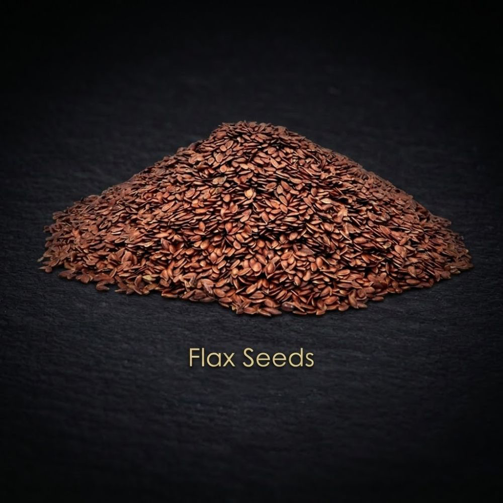 Masala Hub Whole Spices - Flax Seeds / السی کے بیج Flax Seeds / السی کے بیج - Image 1