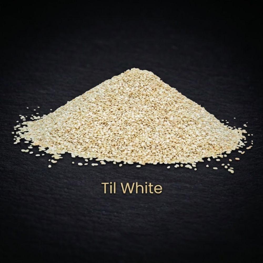 Masala Hub Whole Spices - Til White / Sesame Seed / سفید ت Til White / Sesame Seed / سفید تل - Image 1